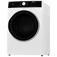 Sécheuse électrique à chargement frontal de 8 pi³ de Midea (MLE52N4AWW) - Blanc