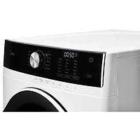 Sécheuse électrique à chargement frontal de 8 pi³ de Midea (MLE52N4AWW) - Blanc