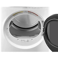 Sécheuse électrique à chargement frontal de 8 pi³ de Midea (MLE52N4AWW) - Blanc