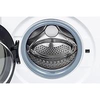 Sécheuse électrique compacte à chargement frontal avec pompe à chaleur de 4,4 pi³ de Midea (MLHE31S2BBW) - Blanc