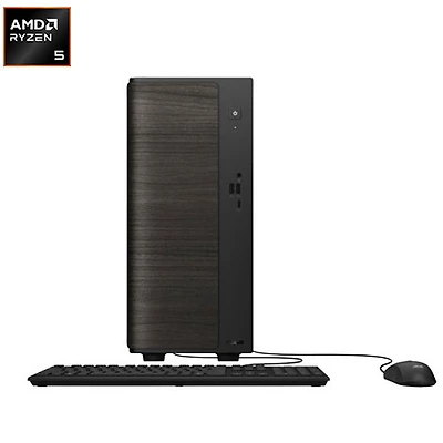 Mini-tour d'ordinateur de bureau V500 d'ASUS (Ryzen 5 220 d'AMD/RAM 16 Go/SSD 1 To/Windows 11)