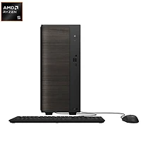 Mini-tour d'ordinateur de bureau V500 d'ASUS (Ryzen 5 220 d'AMD/RAM 16 Go/SSD 1 To/Windows 11)