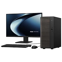 Mini-tour d'ordinateur de bureau V500 d'ASUS (Ryzen 5 220 d'AMD/RAM 16 Go/SSD 1 To/Windows 11)