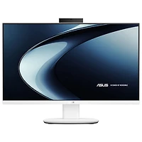 ASUS V600 AiO 27" All-in-One PC - White (AMD Ryzen AI 7 350/16GB RAM/1TB SSD/Windows 11)