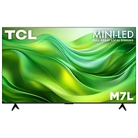 TCL 55" M7L 4K UHD HDR 144 Hz Dolby Atmos Mini-LED Android Smart TV (55M7L) -2026 -Great for Movies & Gaming - Only at Best Buy