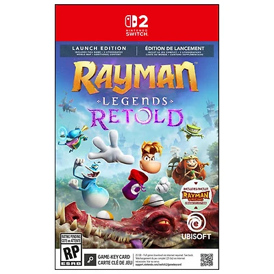 Rayman Legends Retold: Launch Edition (Switch 2)