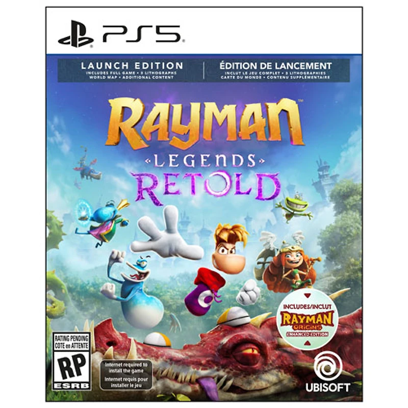 Rayman Legends Retold: Launch Edition (PS5)