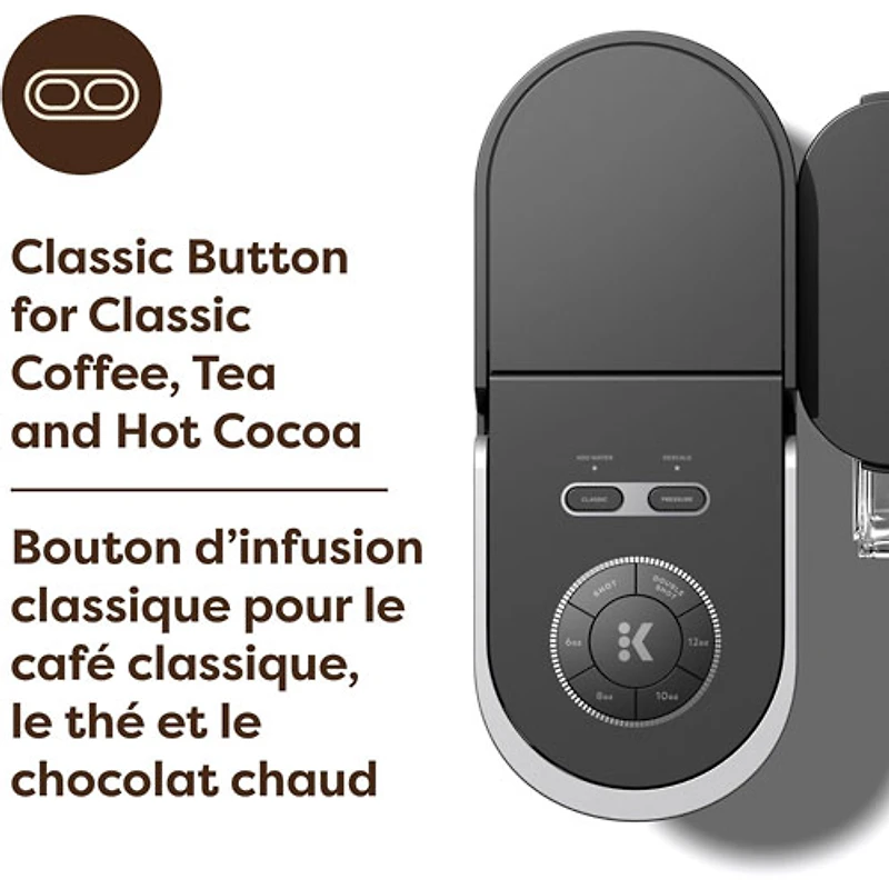 Keurig K-Crema Pod Espresso Machine - Black