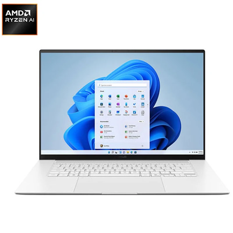 Portable à écran tactile IA 16 po Zenbook S16 d'ASUS - Blanc scandinave (Ryzen AI 7 445 d'AMD/RAM 16 Go/SSD 512 Go/Windows 11)
