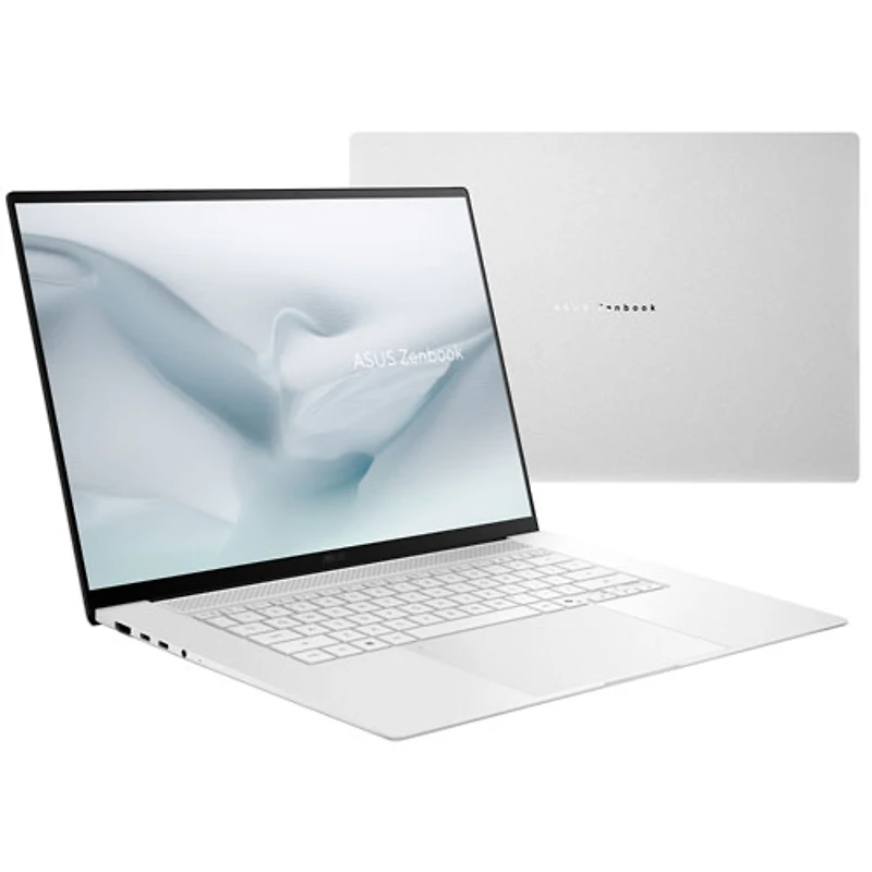 Portable à écran tactile IA 16 po Zenbook S16 d'ASUS - Blanc scandinave (Ryzen AI 7 445 d'AMD/RAM 16 Go/SSD 512 Go/Windows 11)