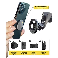Scosche MagicMount Magnetic Window Mount (SMS2WD2-SP)