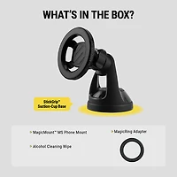 Scosche MagicMount Magnetic Window Mount (SMS2WD2-SP)