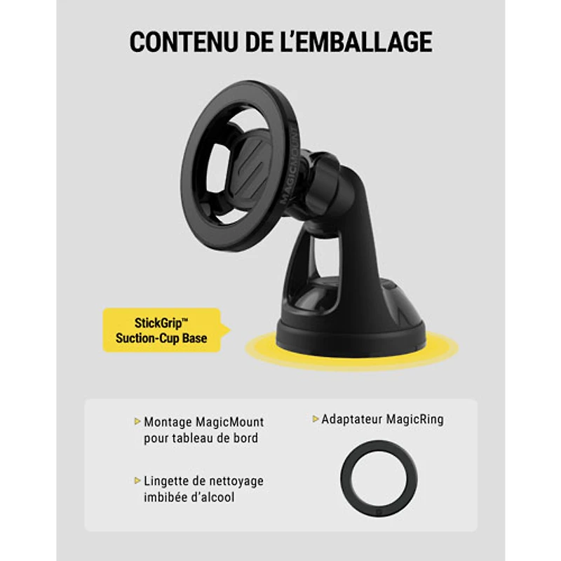 Scosche MagicMount Magnetic Window Mount (SMS2WD2-SP)