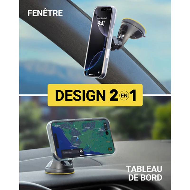 Scosche MagicMount Magnetic Window Mount (SMS2WD2-SP)