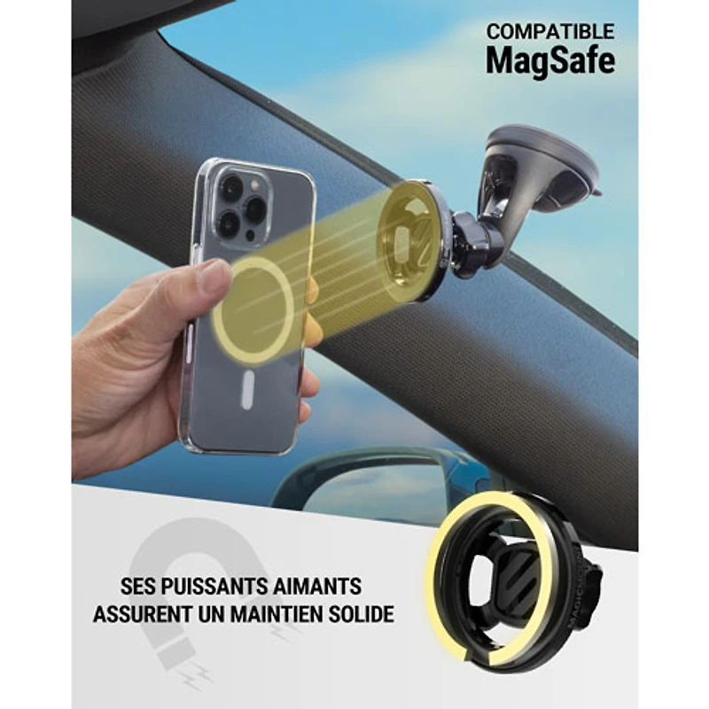 Scosche MagicMount Magnetic Window Mount (SMS2WD2-SP)