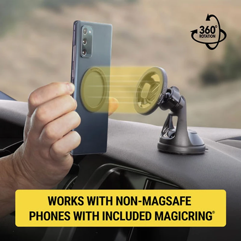 Scosche MagicMount Magnetic Window Mount (SMS2WD2-SP)