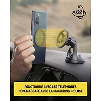 Scosche MagicMount Magnetic Window Mount (SMS2WD2-SP)