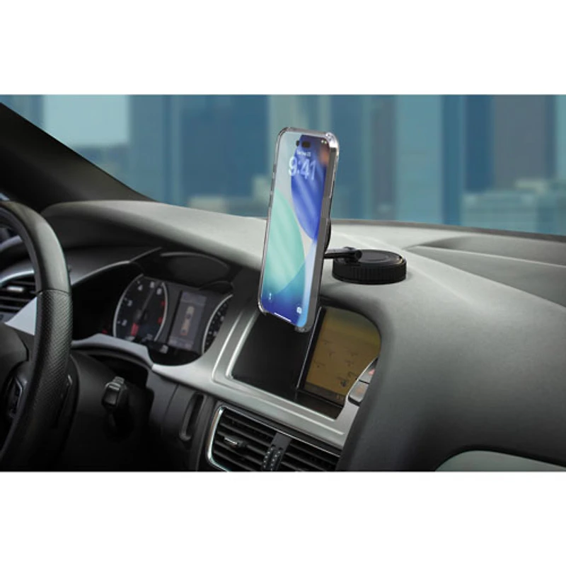Scosche MagicMount GoAnywhere 5-in-1 Charging Phone Mount (MQTRCSDS-SP)