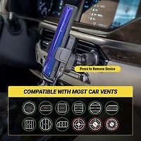 Scosche MagicGrip 10W Qi Fast Charging 3-in-1 Wireless Vent Mount Auto Grip (SUHQWDSVM-SP )