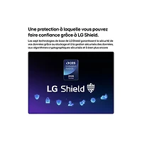 Téléviseur intelligent webOS mini-DEL HDR UHD 4K QNED AI QNED7S de 55 po de LG (55QNED7SBUA.ACCQ) - 2026
