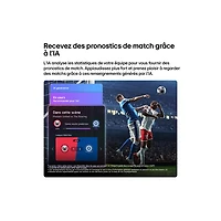 Téléviseur intelligent webOS mini-DEL HDR UHD 4K QNED AI QNED7S de 55 po de LG (55QNED7SBUA.ACCQ) - 2026