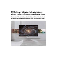 LG 65" Gallery TV 4K UHD HDR QNED webOS Smart TV (65LX7BPUA.ACCQ) - 2026