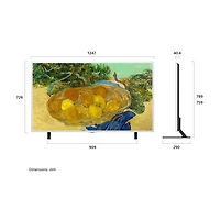 LG 65" Gallery TV 4K UHD HDR QNED webOS Smart TV (65LX7BPUA.ACCQ) - 2026