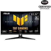 Open Box - ASUS TUF 32" FHD 250Hz 0.5ms GTG LCD FreeSync Gaming Monitor (VG32VQM5B)