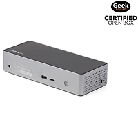 Boîte ouverte - Station d'accueil USB-C 4K pour quatre moniteurs PD 100 W de StarTech (DK31C4DPPD)
