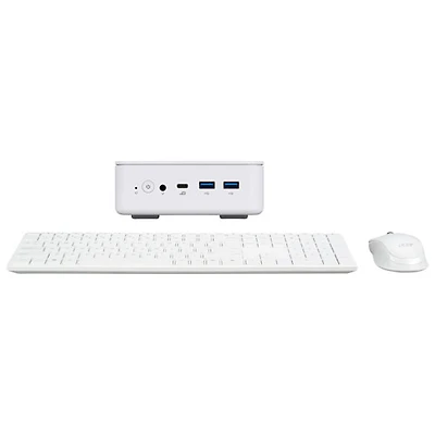 Ordinateur de bureau Acer Revo Box (Ryzen 3 5400U d'AMD/mémoire vive de 8 Go/SSD 512 Go/Windows 11) - Anglais