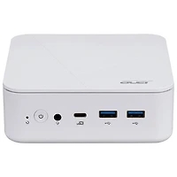 Ordinateur de bureau Acer Revo Box (Ryzen 3 5400U d'AMD/mémoire vive de 8 Go/SSD 512 Go/Windows 11) - Anglais