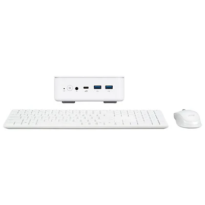 Ordinateur de bureau Acer Revo Box - Blanc (Ryzen AI 9 465 d'AMD/mémoire vive de 16 Go/SSD 512 Go/Windows 11) - Anglais - Exclusivité BestBuy