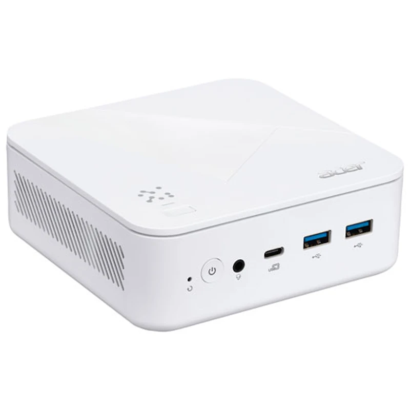 Ordinateur de bureau Acer Revo Box - Blanc (Ryzen AI 7 445 d'AMD/mémoire vive 16 Go/SSD 512 Go/Windows 11) - Anglais - Exclusivité BestBuy