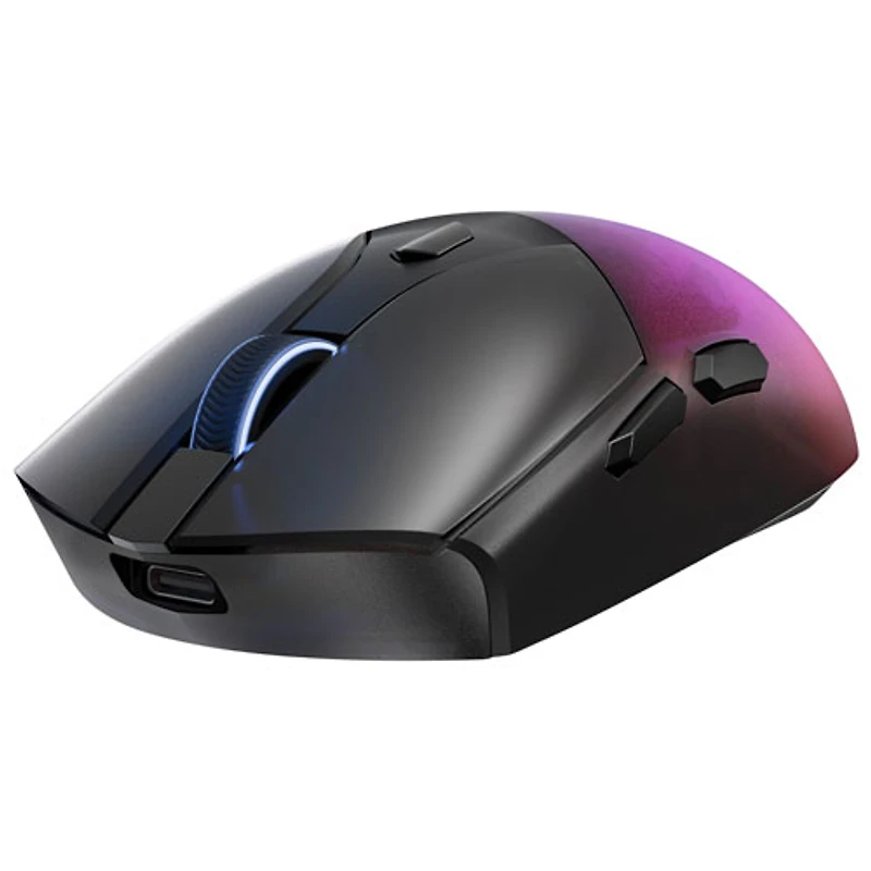 Souris de jeu optique RVB sans fil Legion M410 16 000 ppp de Lenovo - Noir transparent