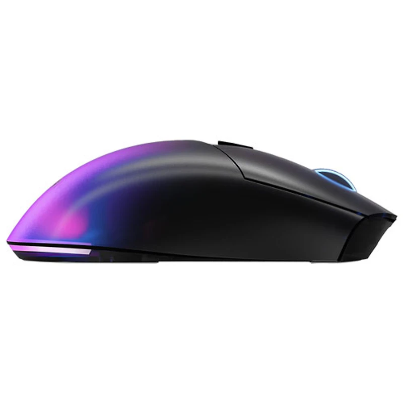 Souris de jeu optique RVB sans fil Legion M410 16 000 ppp de Lenovo - Noir transparent