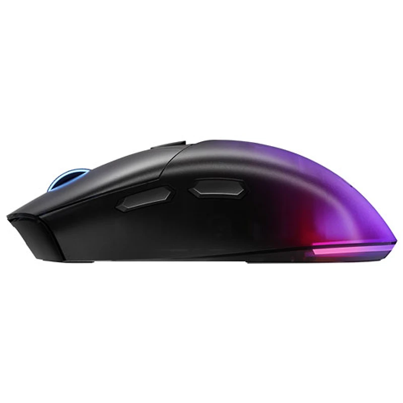 Souris de jeu optique RVB sans fil Legion M410 16 000 ppp de Lenovo - Noir transparent