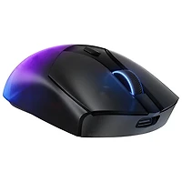 Souris de jeu optique RVB sans fil Legion M410 16 000 ppp de Lenovo - Noir transparent