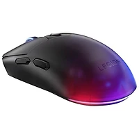 Lenovo Legion M410 16000 DPI Wireless RGB Optical Gaming Mouse - Transparent Black
