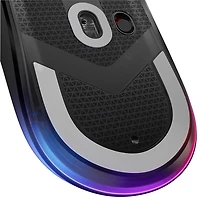 Souris de jeu optique RVB sans fil Legion M410 16 000 ppp de Lenovo - Noir transparent