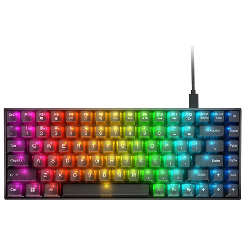 Lenovo Legion K510 Mini Pro Backlit Mechanical Tactile Gaming Keyboard - Black/Translucent - English