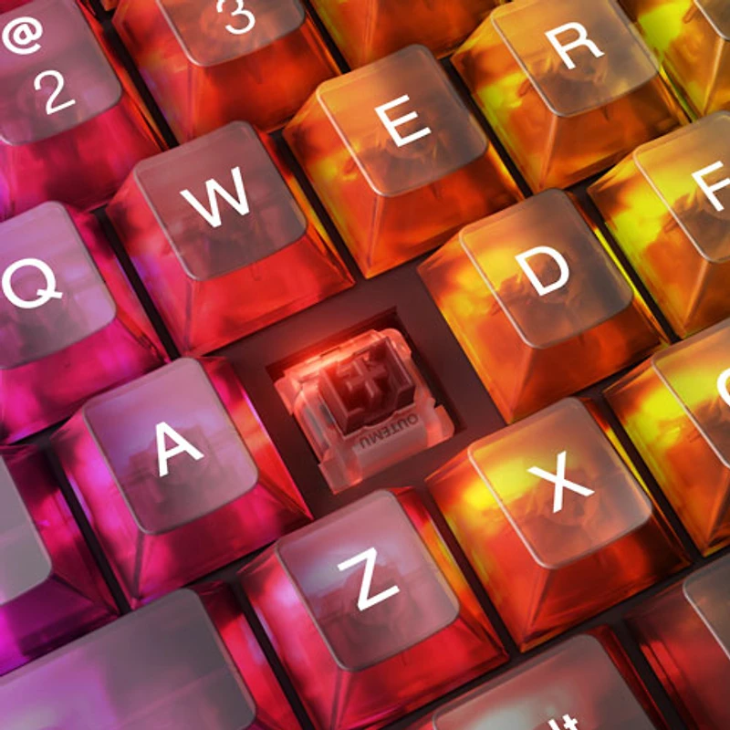 Lenovo Legion K510 Mini Pro Backlit Mechanical Tactile Gaming Keyboard - Black/Translucent - English