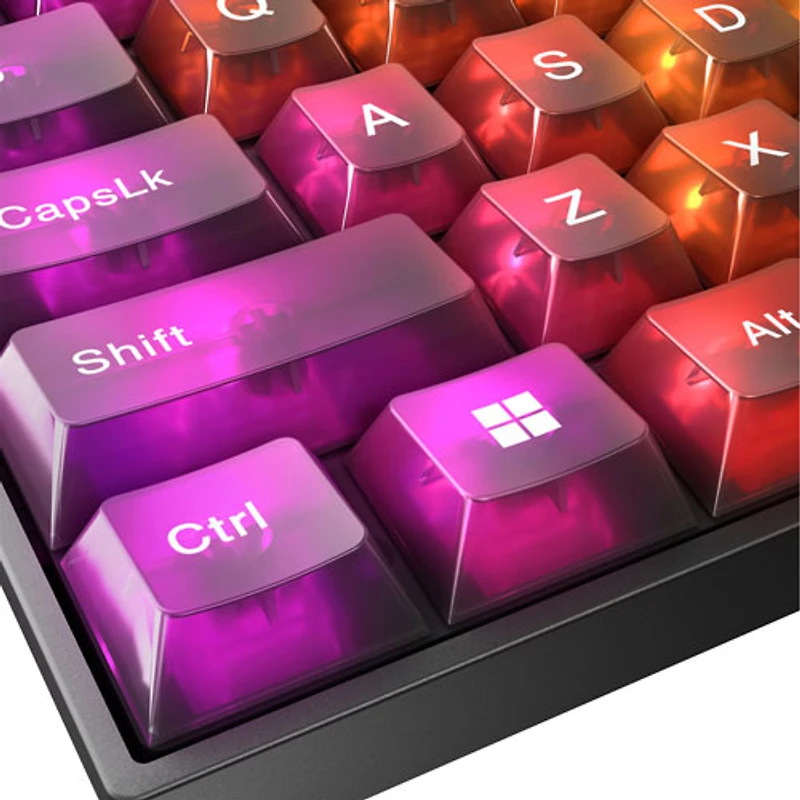 Lenovo Legion K510 Mini Pro Backlit Mechanical Tactile Gaming Keyboard - Black/Translucent - English