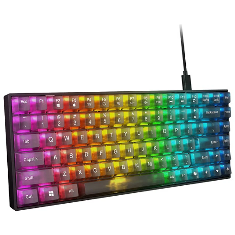 Lenovo Legion K510 Mini Pro Backlit Mechanical Tactile Gaming Keyboard - Black/Translucent - English