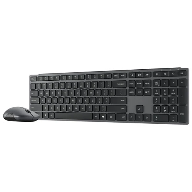 Ensemble avec clavier et souris à capteur optique DEL IR Bluetooth 700 Modern de Lenovo - Gris - Anglais