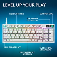 Logitech G316 X Backlit Mechanical Linear Full-Size Gaming Keyboard