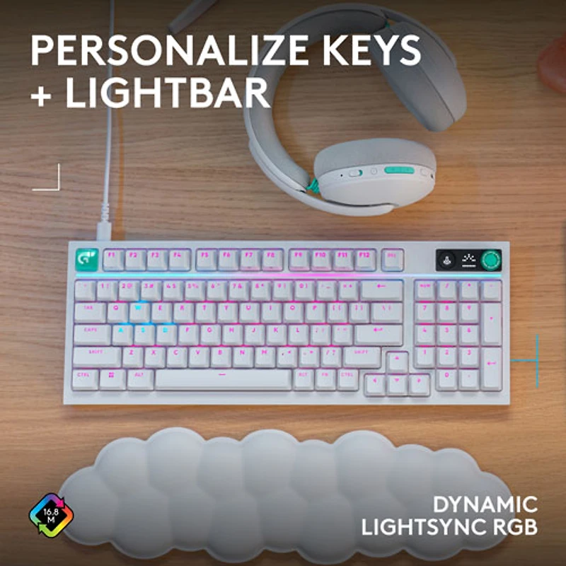 Logitech G316 X Backlit Mechanical Linear Full-Size Gaming Keyboard