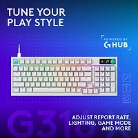 Logitech G316 X Backlit Mechanical Linear Full-Size Gaming Keyboard