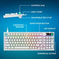 Logitech G316 X Backlit Mechanical Linear Full-Size Gaming Keyboard