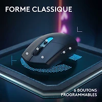 Logitech G305 X SUPERLIGHT 44000DPI Bluetooth Optical Gaming Mouse - Black