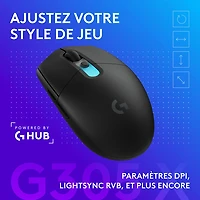 Logitech G305 X SUPERLIGHT 44000DPI Bluetooth Optical Gaming Mouse - Black